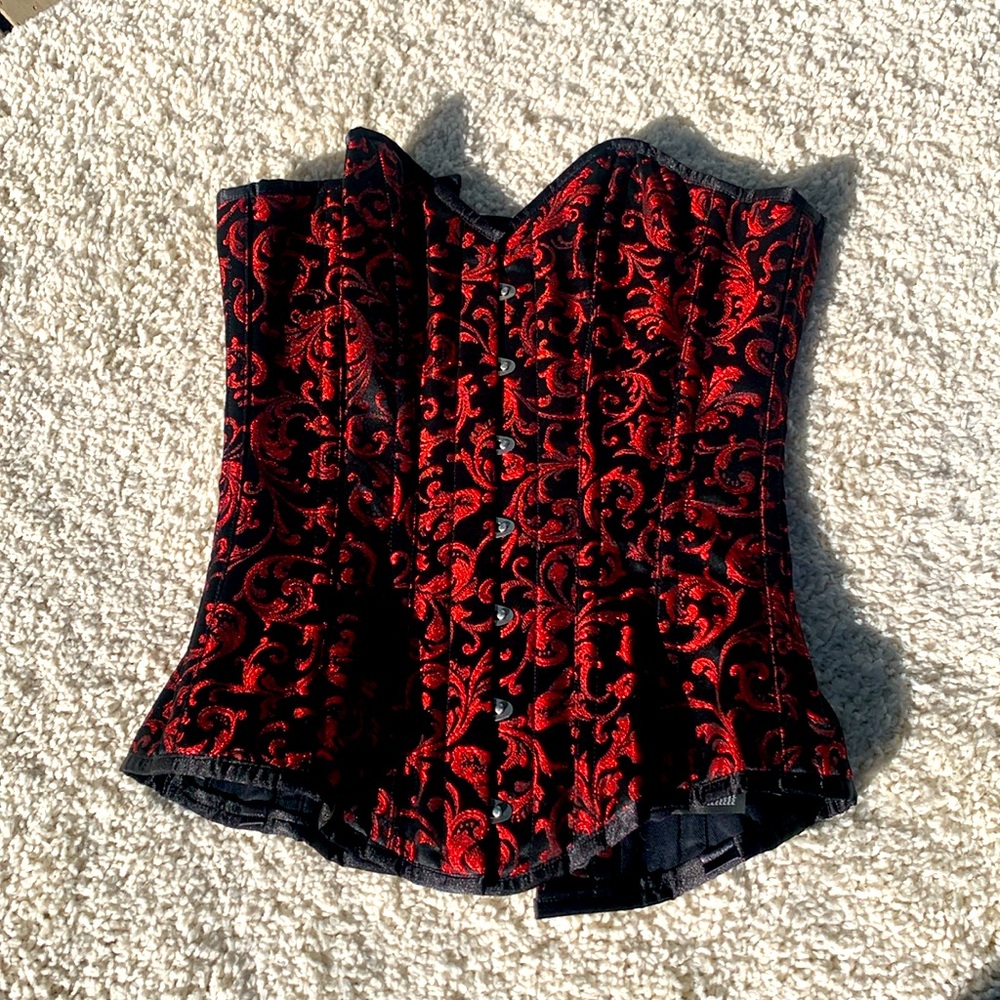 Red baroque corset GOTHICXO size 24